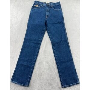 VTG Resistol Jeans Mens 30x32 Slim Fit Stone Wash USA Straight Western Rodeo